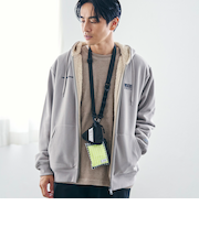 DISCUS（ディスカス）別注裏ボアジップアップパーカー