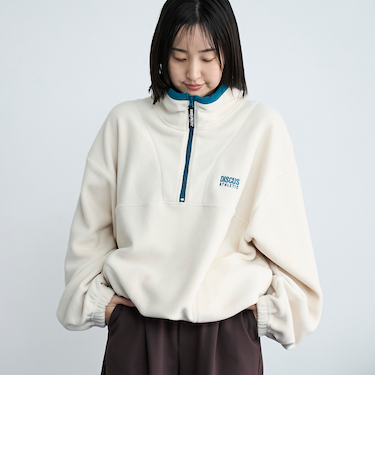 DISCUS（ディスカス）別注フリースハーフジップ