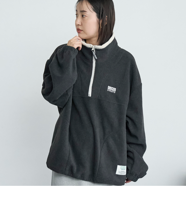 DISCUS（ディスカス）別注フリースハーフジップ
