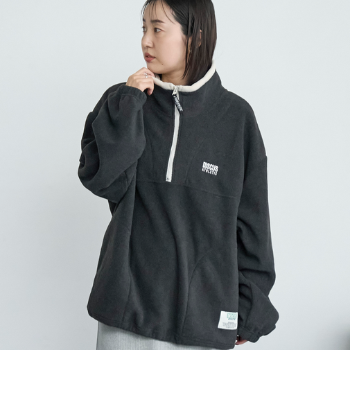 DISCUS（ディスカス）別注フリースハーフジップ