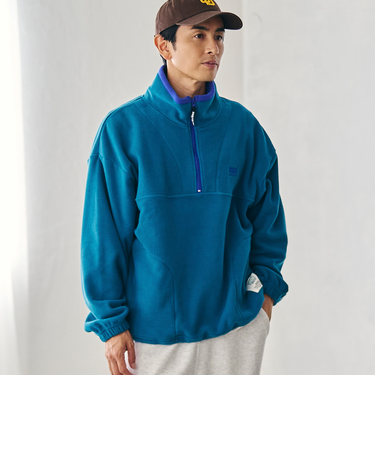 DISCUS（ディスカス）別注フリースハーフジップ