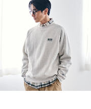 DISCUS（ディスカス）別注裏ボアスウェットプルオーバー