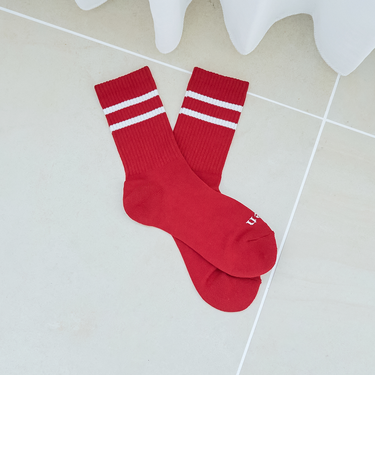 COENロゴラインリブソックス