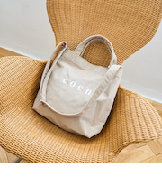 【一部WEB限定カラー・新素材】2way coen（コーエン）ロゴ アソートトートバッグ