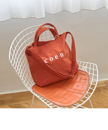 【一部WEB限定カラー・新素材】2way coen（コーエン）ロゴ アソートトートバッグ