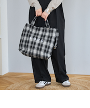 【一部WEB限定カラー・新素材】2way coen(コーエン)ロゴ アソートトートバッグ