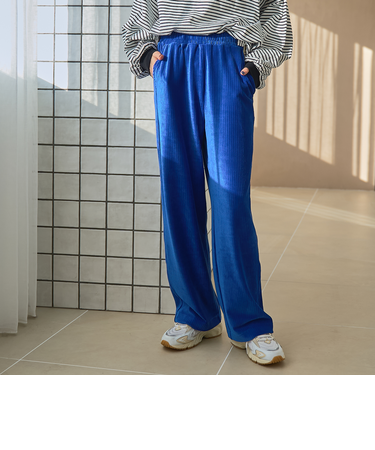 フェレットライクカットコールイージーワイドパンツ