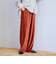 フェレットライクカットコールイージーワイドパンツ