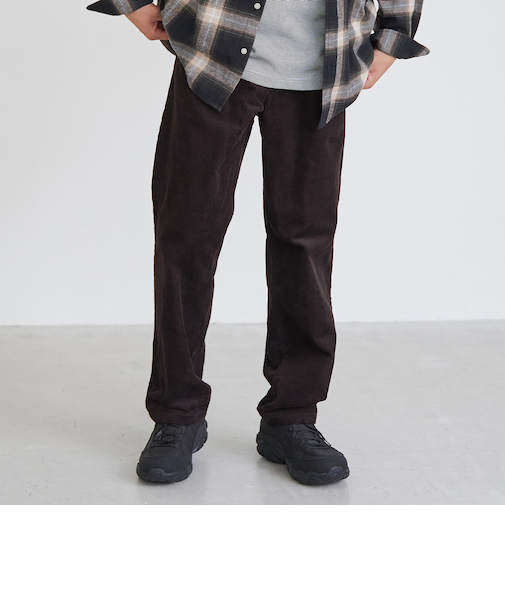 コーデュロイイージーパンツ