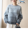 【PENNEYS（ぺニーズ）別注】 グラデ起毛シャギーニット