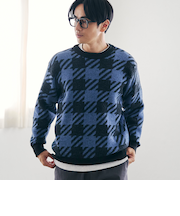 ショートフェザーニットプルオーバー