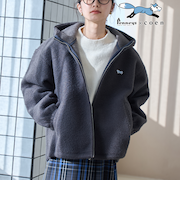 【PENNEYS（ぺニーズ）別注】 ボアフーディージップブルゾン
