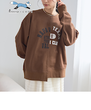 【PENNEYS(ぺニーズ)別注】 リメイク風切り替え裏毛スウェット