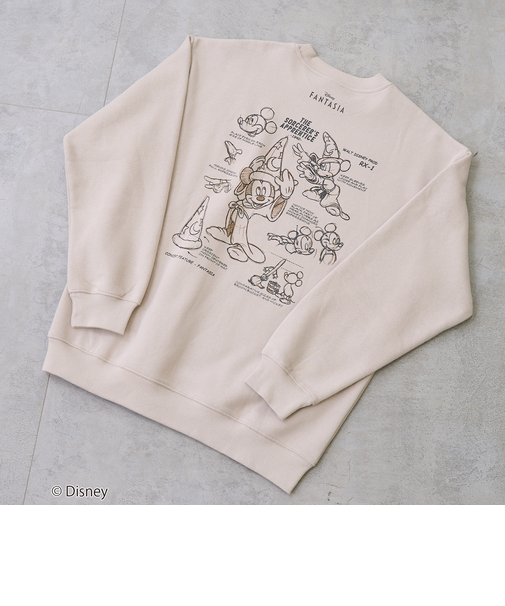 『FANTASIA（ファンタジア）』ヴィンテージライクスウェット