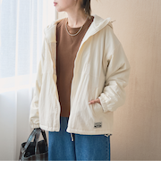 【PARKNIK（パークニック）】リバーシブルフーディブルゾン