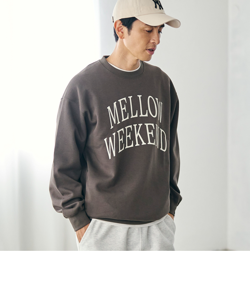 クリーンプラスロゴクルースウェット【防汚（食品汚れ）、UVカット】