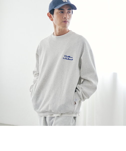 クリーンプラスロゴクルースウェット【防汚（食品汚れ）、UVカット】