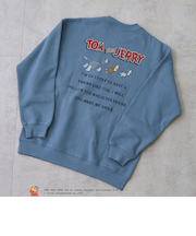 TOM and JERRY （トムとジェリー）ヴィンテージライククルーネックスウェット