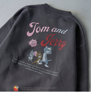 【新色登場】TOM and JERRY （トムとジェリー）ヴィンテージライククルーネックスウェット