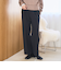 【定番】イージービューティー裏起毛ワイドパンツ（WEB限定サイズあり）