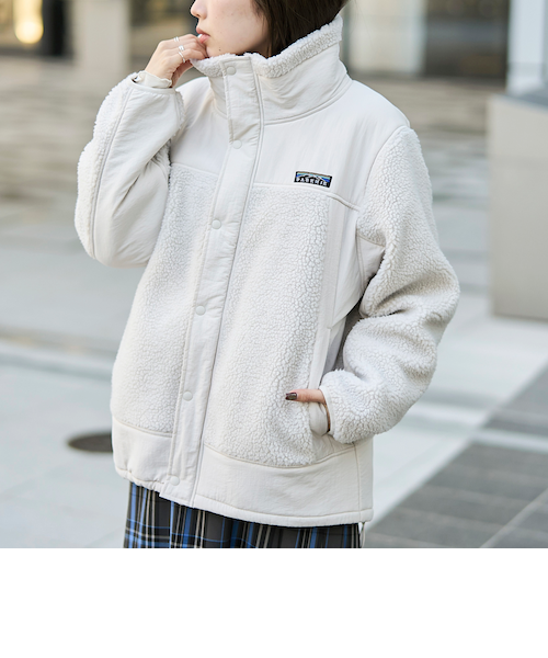 FRAPBOIS ピクニックブルゾン PARKNIK（パークニック）】切替ボアブルゾン｜コーエンの通販｜&mall