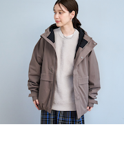 ヒートシェルターフードブルゾン【保温性、撥水性、帯電防止（裏生地）】