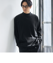 ソフトタッチモチモチロングスリーブＴシャツ