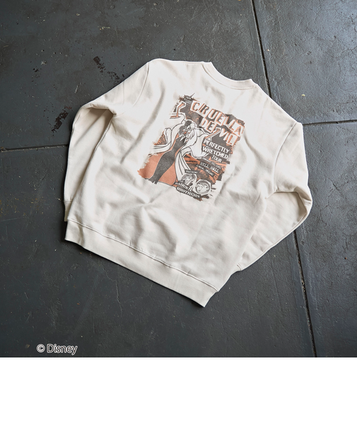 『VILLAINS（ヴィランズ）』ヴィンテージライクスウェット