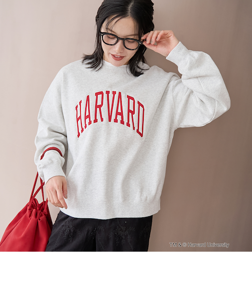 2wayアソートカレッジロゴ裏毛スウェット