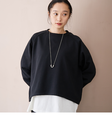 【REVERSE WARM】クルーネックプルオーバー スウェット