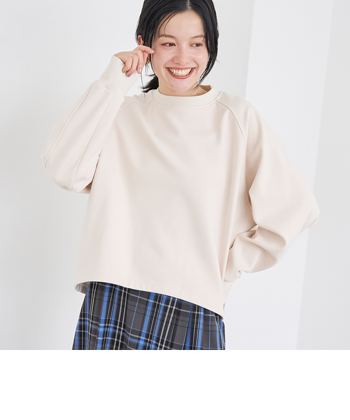 【REVERSE WARM】あったかクルーネックプルオーバー スウェット