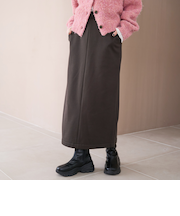 【REVERSE WARM】ナロースカート（WEB限定サイズあり）