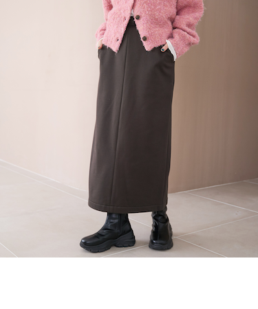 【REVERSE WARM】ナロースカート（WEB限定サイズあり）