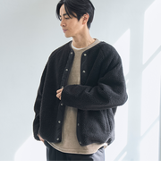 【WEB先行販売】リバーシブルボアブルゾン