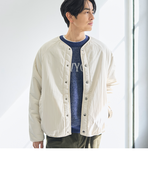 【WEB先行販売】リバーシブルボアブルゾン