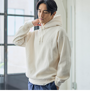 SOLOTEX(R)ヘビーワッフルパーカー