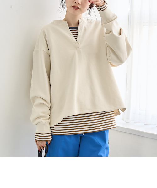 テンダーロイン　ボーダーヘンリーネック 2枚セット テンダーロイン ボーダーヘンリーネック 2枚セット テンダーロイン