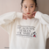 【MICKEY（ミッキー）/別注】ショート丈裏毛ロゴスウェット