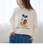 【MICKEY（ミッキー）/別注】アソートロゴ裏毛スウェット（WEB限定サイズあり）