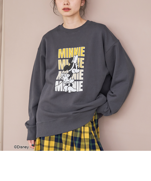 【MICKEY（ミッキー）/別注】アソートロゴ裏毛スウェット（WEB限定サイズあり）