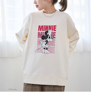 【MICKEY（ミッキー）/別注】アソートロゴ裏毛スウェット（WEB限定サイズあり）