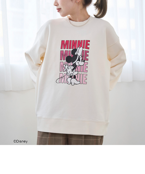 【MICKEY（ミッキー）/別注】アソートロゴ裏毛スウェット（WEB限定サイズあり）