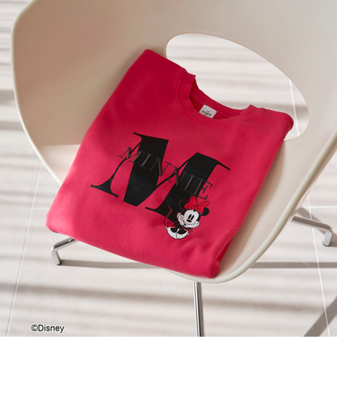 【MICKEY（ミッキー）/別注】アソートロゴ裏毛スウェット（WEB限定サイズあり）