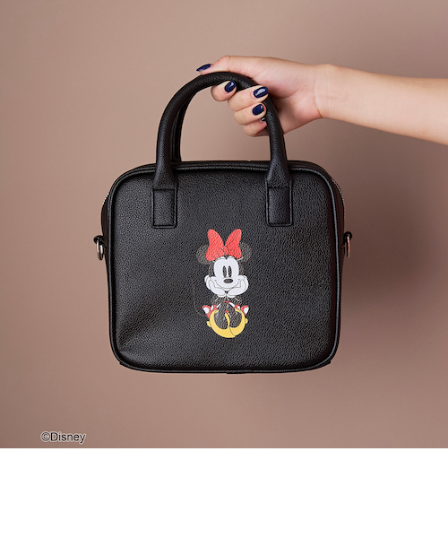 MICKEY（ミッキー）/別注】レザーライクボストンバッグ｜コーエンの