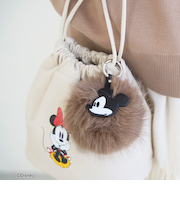 【MICKEY(ミッキー)/別注】ファーチャーム