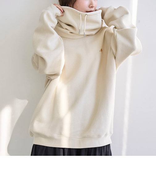 KELTY（ケルティ）別注ネックウォーマー付きスウェット