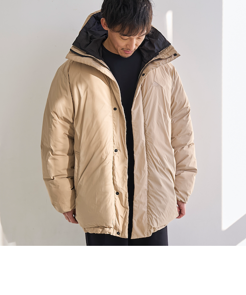 KELTY（ケルティ）別注パテッドミドルパーカー【撥水】