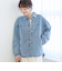 ナッピングデニムシャツジャケット