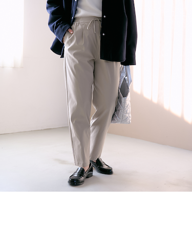 【定番/新サイズ登場】イージービューティーテーパードパンツ（WEB限定サイズあり）