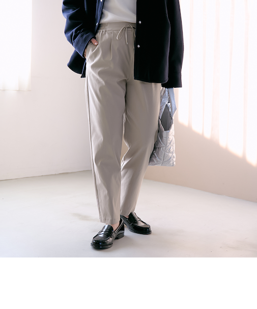【定番/新サイズ登場】イージービューティーテーパードパンツ（WEB限定サイズあり）